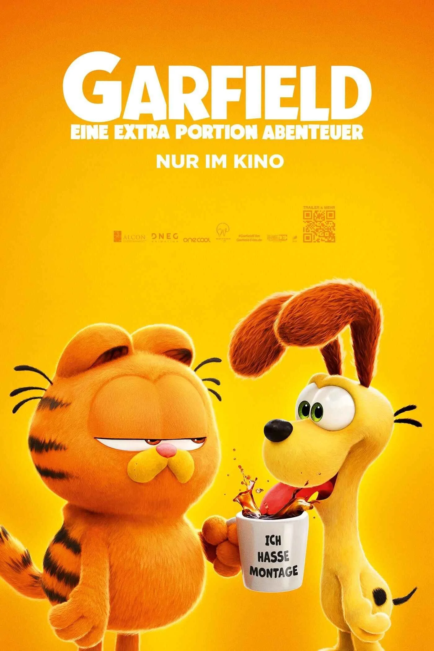 The Garfield Movie (2024) - Stream Animation movies with IPTV ATLAS PRO IPTV service